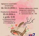 Międzyszkolny Konkurs Wokalny  - Poezja w piosence